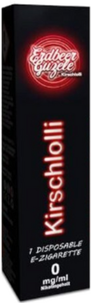 Kirschlolli Erdbeer Guzele Einweg E-Zigarette 0mg