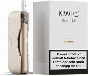 KIWI 2 E-Zigarette Kit Gold Rose