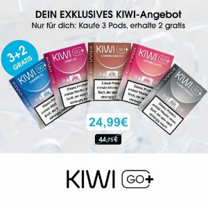 KIWI GO+ 3 und 2 Aktion