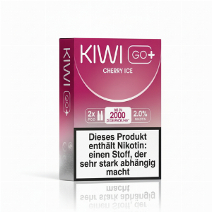 KIWI GO+ Prefilled Pods Cherry Ice 2x2ml 20mg