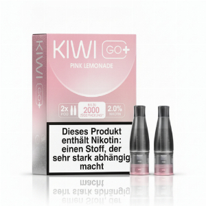 KIWI GO+  Prefilled Pods Pink Lemonade 2x2ml 20mg