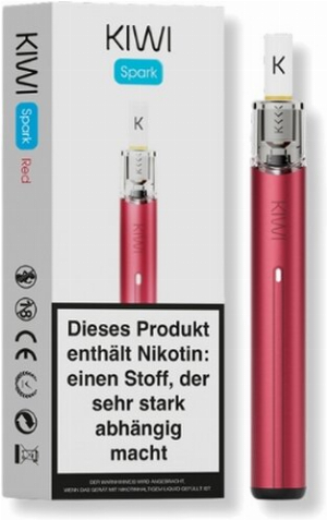 KIWI Spark E-Zigarette Kit Rot