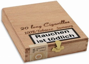 Kleinlagel Zigarillos Long Zigarillos Sumatra 20er