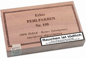 Kleinlagel Zigarren Echte Fehlfarben 108 Brasil 25er