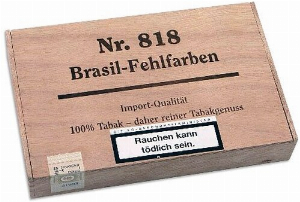 Kleinlagel Zigarren Fehlfarben Nr. 818 Brasil 25er