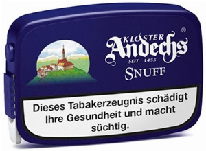 Kloster Andechs Spezial Snuff 10g Dose Schnupftabak