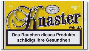 Knaster Tabak Vanille 35g Pouch Kräutermischung