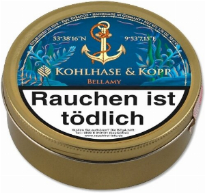 KOHLHASE & KOPP Caribbean Blue Bellamy 50g Dose Pfeifentabak