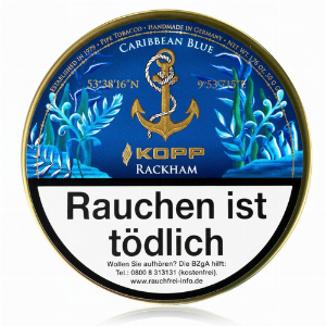 KOHLHASE & KOPP Caribbean Blue Rackham 50g Dose Pfeifentabak