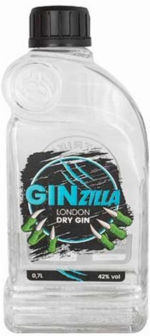 Kopfgetriebeöl Likör Ginzilla London Dry 42% Vol.