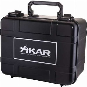 Xikar Reisehumidor 50-80 Zigarren schwarz