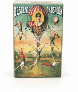 Atomic Zigarettenbox 20er Motiv Artisten