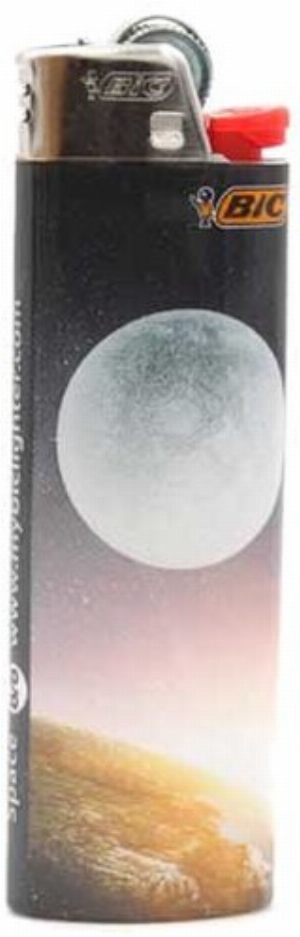 BIC Feuerzeug Maxi Weltraum 8v8