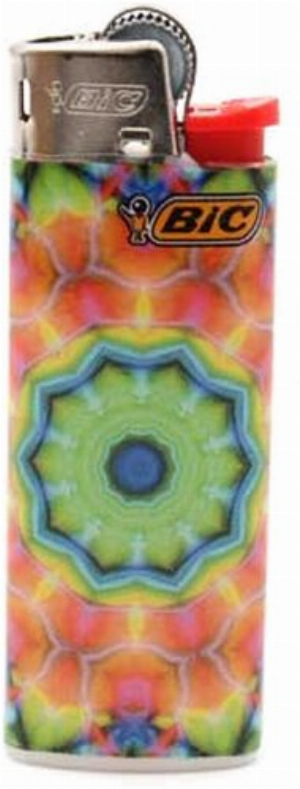 BIC Feuerzeug Mini Kaleidoskop 4v8