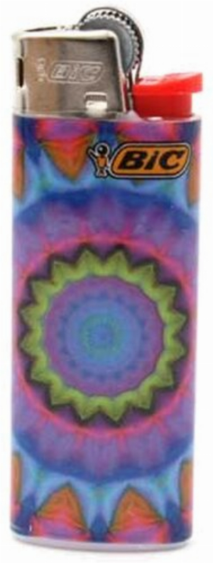 BIC Feuerzeug Mini Kaleidoskop 5v8