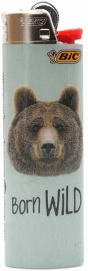 BIC Feuerzeug Wild Things 2v8