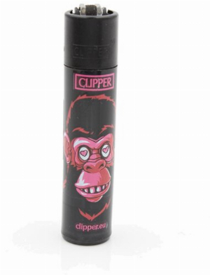 Clipper Feuerzeug Affen 4v4