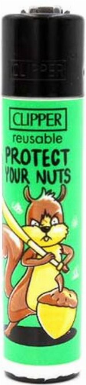 Clipper Feuerzeug Eichhörnchen 3v4 