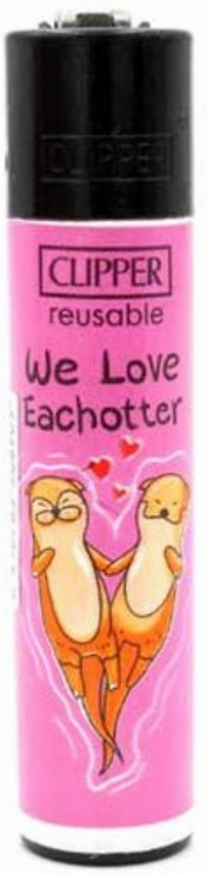 Clipper Feuerzeug Otter 2v4