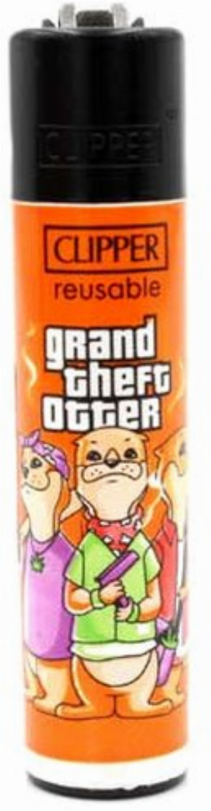 Clipper Feuerzeug Otter 4v4