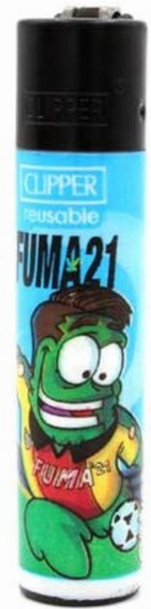 Clipper Feuerzeug Players Weed 2v4