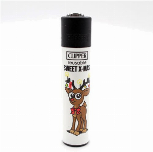 Clipper Feuerzeug Rentiere 2 2v4