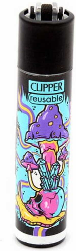 Clipper Feuerzeug Shrooms 8 3v4
