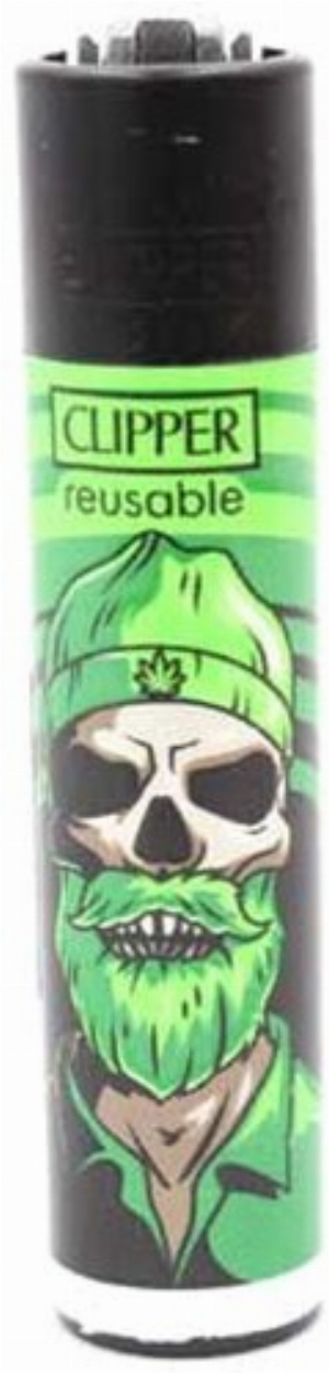 Clipper Feuerzeug Skulls 19 4v4