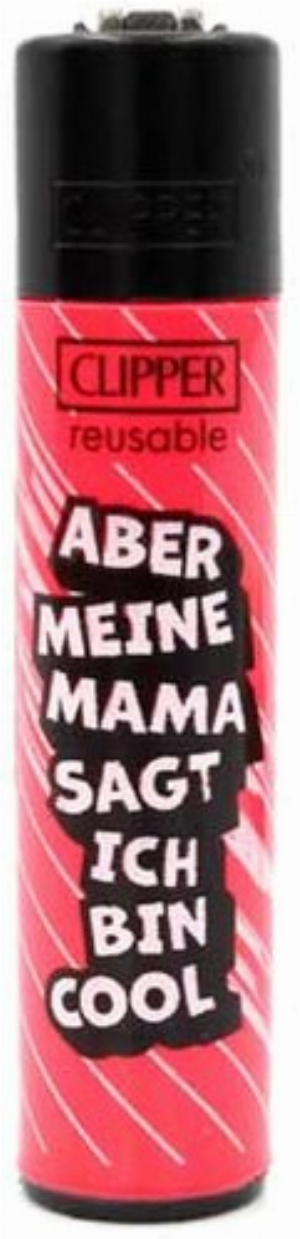 Clipper Feuerzeug Slogan 30 3v4