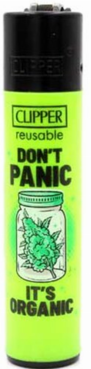 Clipper Feuerzeug Weed Slogan 5 4v4