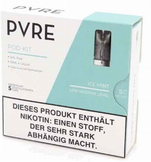  PVRE Pod Liquid mit Ice Mint 5mg