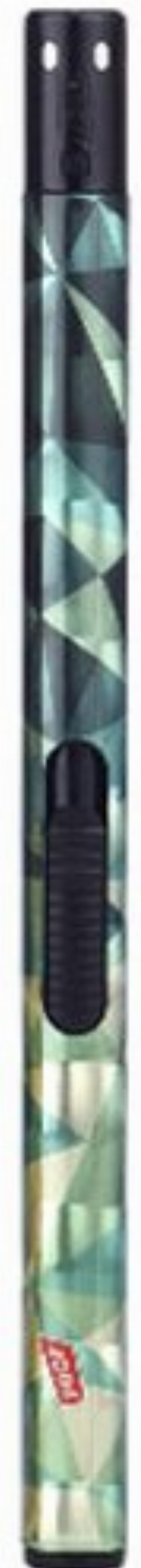 Stabfeuerzeug Piezo Prof 3D Sticker Tube grün