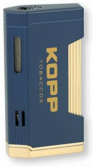 Kopp Tobaccos Feuerzeug 2er Jetflame Blau