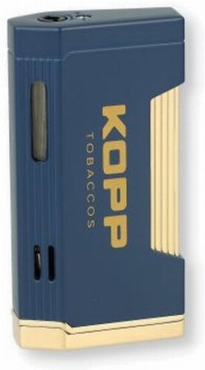 Kopp Tobaccos Feuerzeug 2er Jetflame Blau