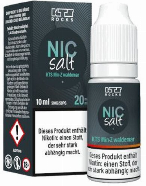 KTS Rocks Nic Salt Min-Z Waldemar Nikotinsalz Liquid 20mg