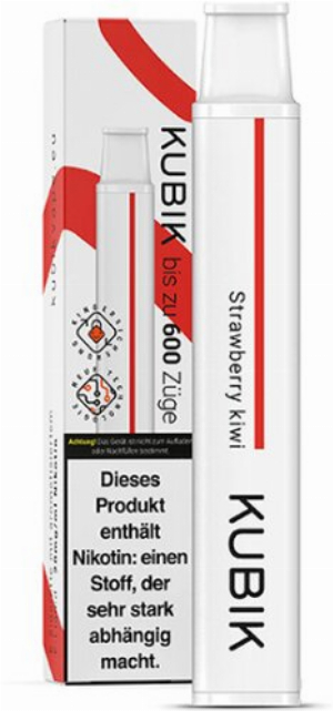 Kubik Einweg E-Zigarette Strawberry Kiwi 20mg