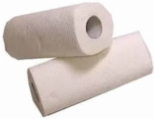 Küchenrolle 2 lagig Zellstoff Weiß 1x2 Rollen