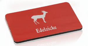 Kühlschrankmagnet Bavarica Edelzicke 9,5 x 6,5cm