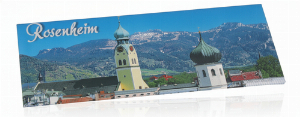 Kühlschrankmagnet Rosenheim Kirchen von Rosenheim 1 Stk.