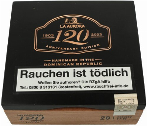 La Aurora Zigarren Anniversary 120th Robusto 20Stk.