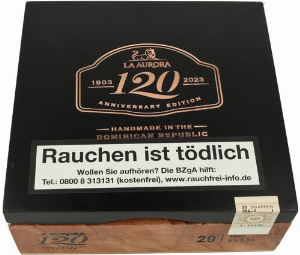 La Aurora Zigarren Anniversary 120th Toro 20Stk.