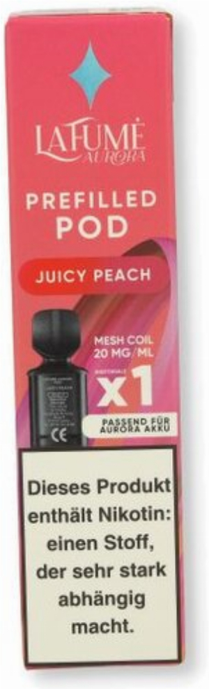 La Fume Aurora Prefilled Pod Juicy Peach 2ml 20mg