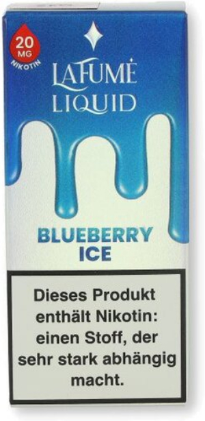 La Fume Blueberry Ice Liquid 10ml 20mg