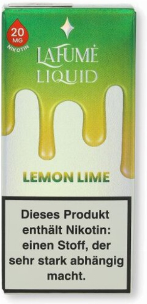 La Fume Lemon Lime Liquid 10ml 20mg