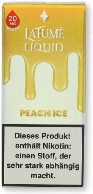 La Fume Peach Ice Liquid 10ml 20mg