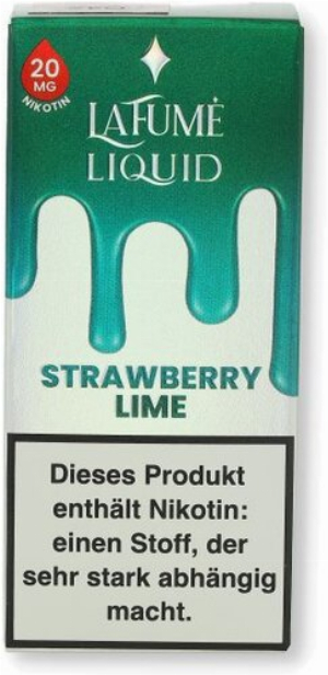 La Fume Strawberry Lime Liquid 10ml 20mg