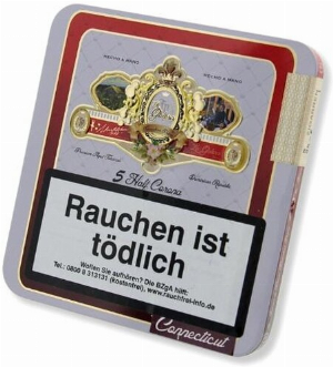 La Galera Connecticut Tins 5 Half Corona Zigarren Tabacalera Palma