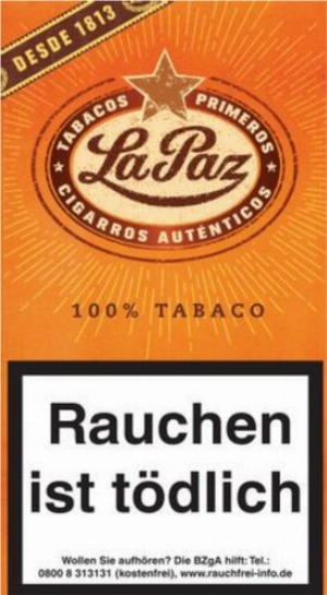 La Paz Wilde Cigarros Sumatra 5er Packung