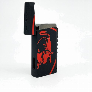 Lamborghini Toro 1-er Jet Flame Feuerzeug Schwarz