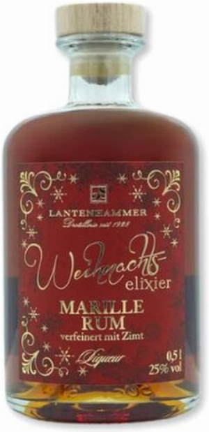 Lantenhammer Weihnachtselixier - Marille Rum Likör 200ml